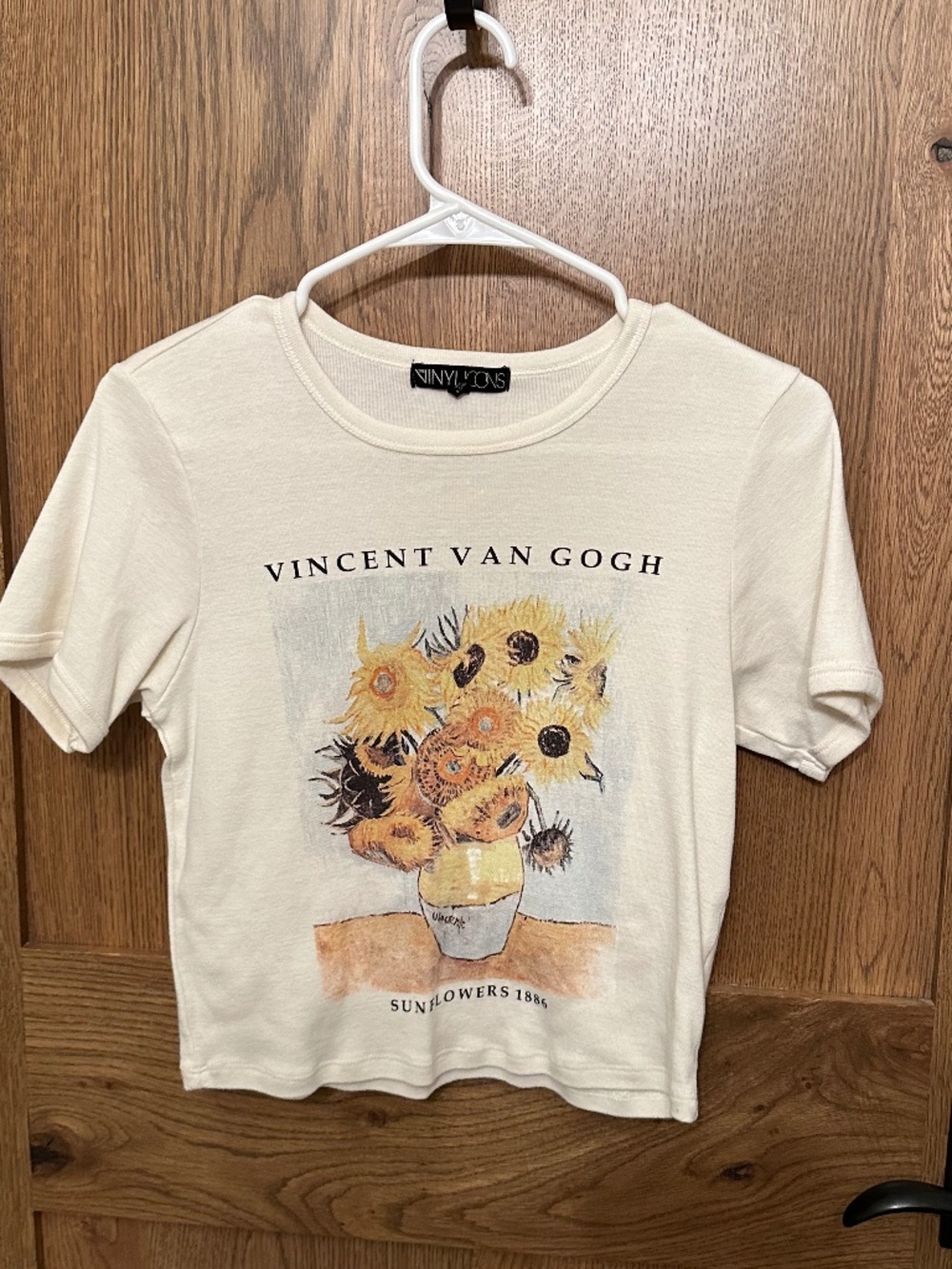 Van Gogh Cropped T-Shirt
